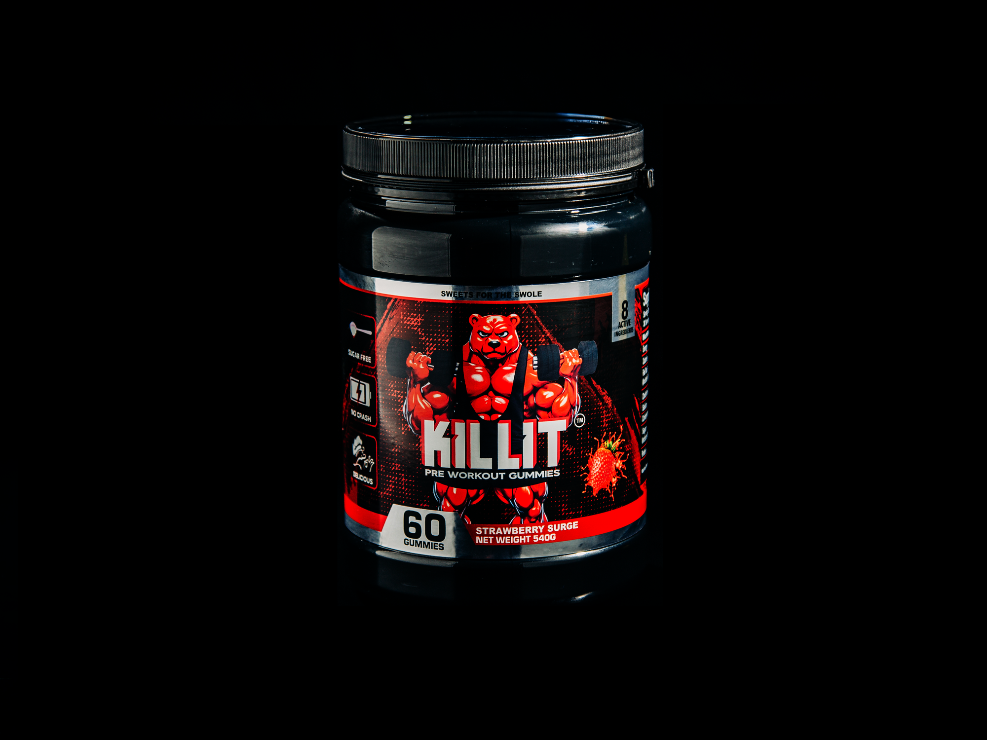 Strawberry Surge                  (60 Gummies)